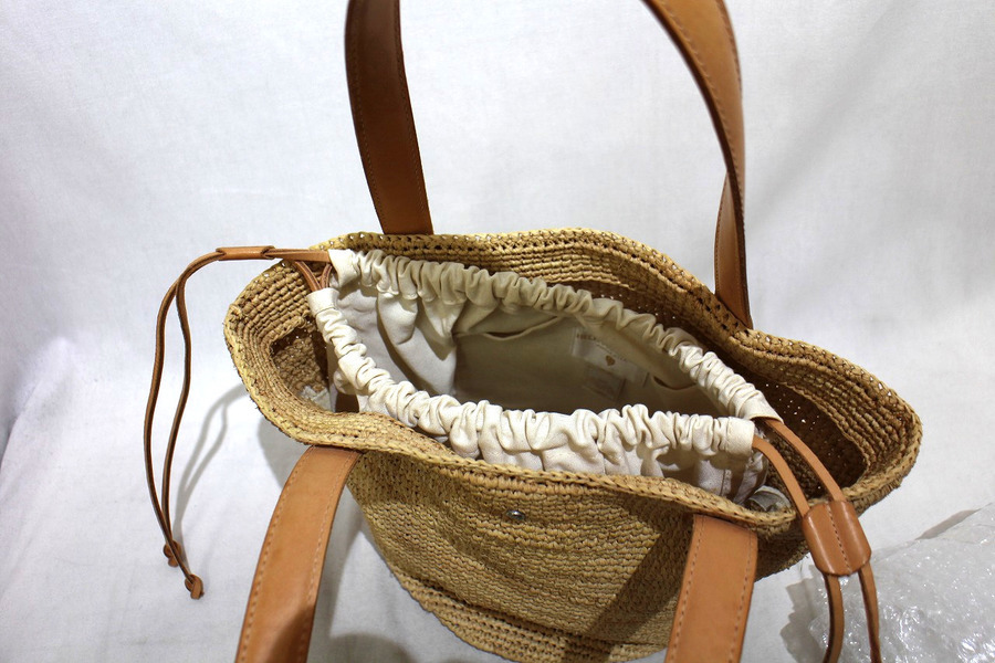 美品 HELEN KAMINSKI 定番カゴバッグ オレンジ 美品 HELEN KAMINSKI 定番カゴバッグ オレンジ