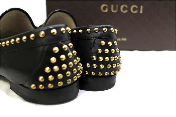 グッチGUCCIヒョウ柄ファー装飾付きハイヒール GUCCI グッチ ビットローファー レッド チェック柄 サイズ37
