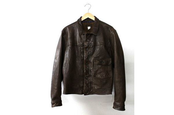 ★tora　RRL (ダブルアールエル) レアアイテム】RRL/ダブルアールエル TYPE1 LEATHER JACKETが買取入荷