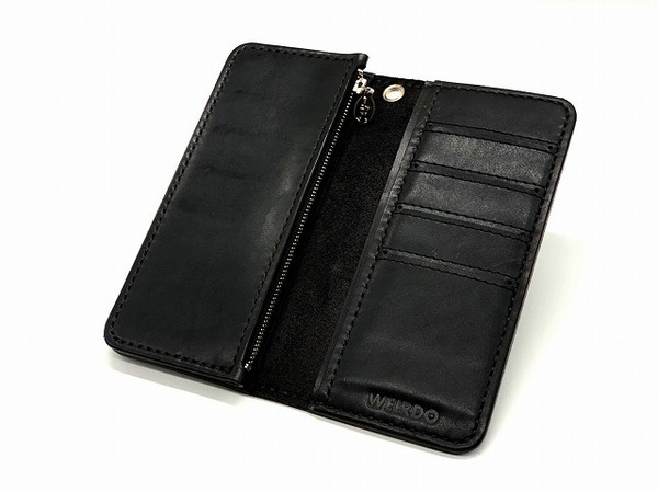 ウィアード WEIRDO ウォレット　ブラック　長財布 WEIRDO(ウィアード)JEWELRY LONG WALLET FUCK U 入荷！[2019.08.29発行