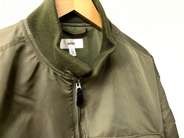 秋物も続々登場♪HYKE(ハイク)よりWEP（G−8）TYPE JACKET入荷です