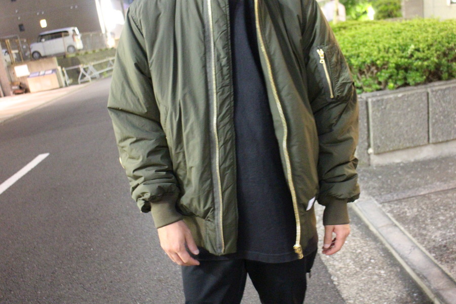 【XL】WTAPS W1 JACKET MA-1