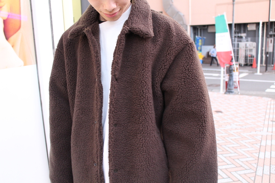 CLANE HOMME（クラネ オム）よりボアコーチジャケットのご紹介です