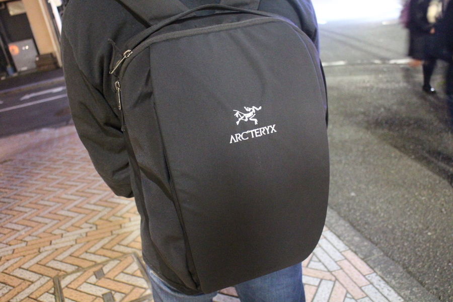 ARC'TERYX/アークテリクス】スマートなデザインのBLADE20バック