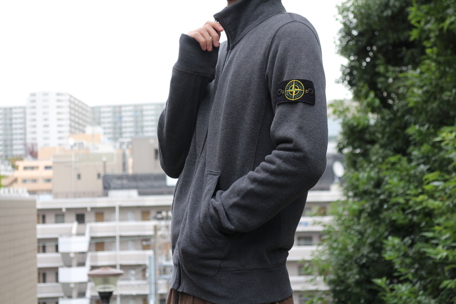 STONE ISLAND スウェットブルゾン