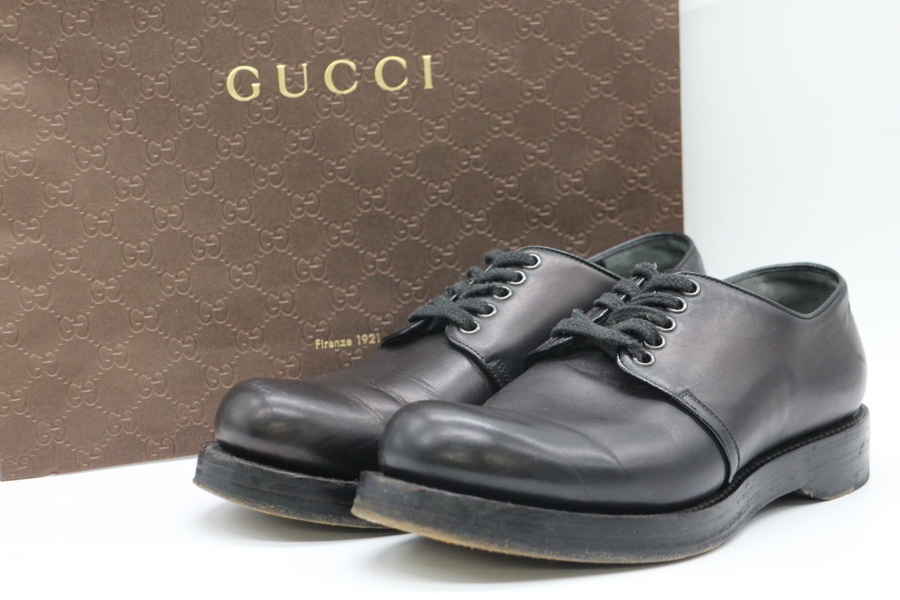 GUCCI/グッチ】から【プレーントゥダービーシューズ】が買取入荷です 