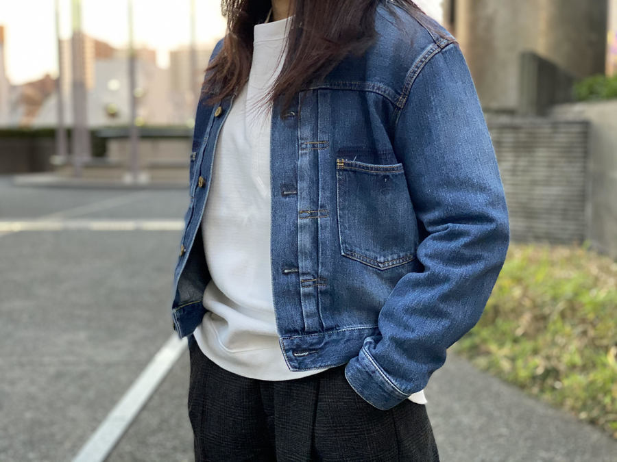 IENA リメイクルーズデニムブルゾン　オーバーサイズデニムジャケット　38 IENA リメイクルーズデニムブルゾン 38 新品未使用 IENA - IENA