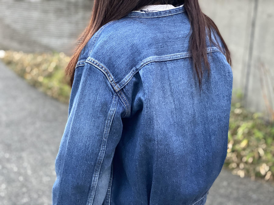 IENA/イエナ】から【リメイクタッチデニムブルゾン】のご紹介です