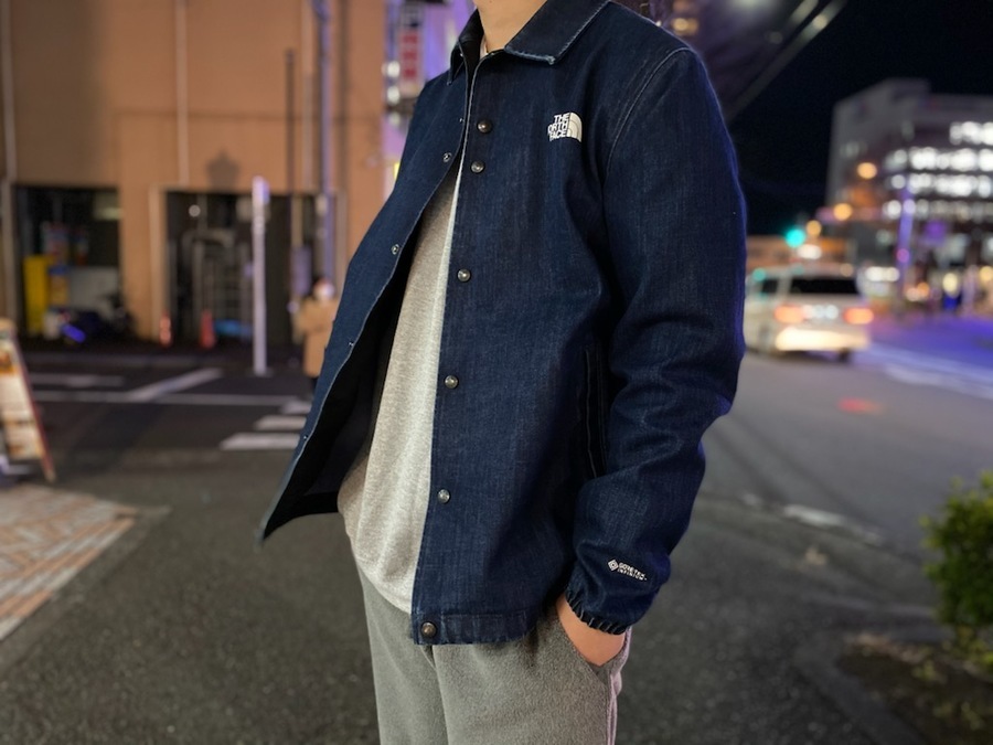 THE NORTH FACE/ザノースフェイス】から【ゴアテックスデニムコーチ