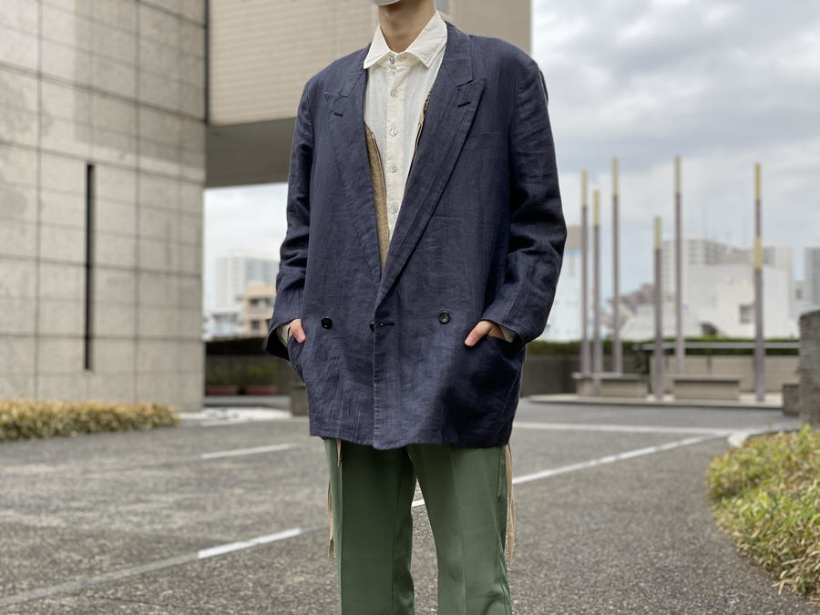 20AW コムデギャルソンオムドゥ 切り替え セットアップ スーツ