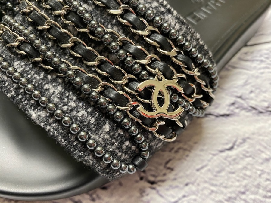 CHANEL/シャネル】から【ツイードパールサンダル】が買取入荷です 