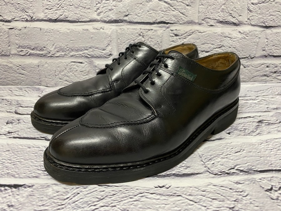 【美品】PARABOOT SERIGNAN Vチップ ブーツ 6(アビニョン PARABOOT/パラブーツ】から【アヴィニョン Vチップシューズ】が