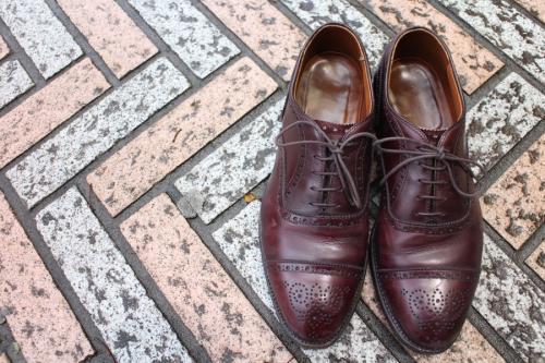 ALDEN/オールデン】908キャップトゥメダリオンシューズのご紹介