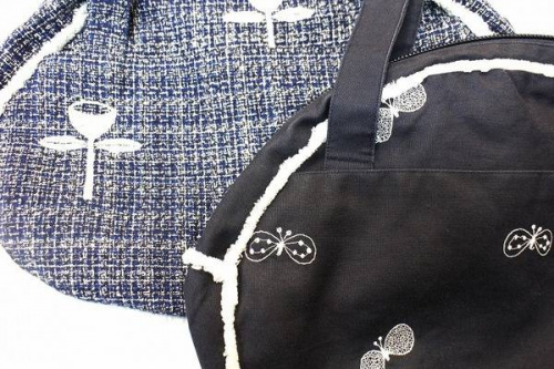 ミナペルホネンのクラウドバッグ