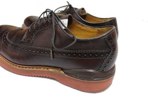 ビズビムのウィングチップ