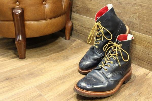 メンズのカントリーブーツ