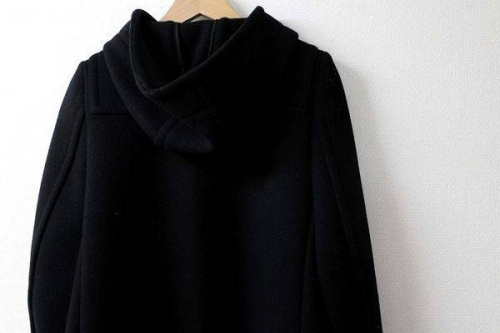 ダッフルコートのハイク