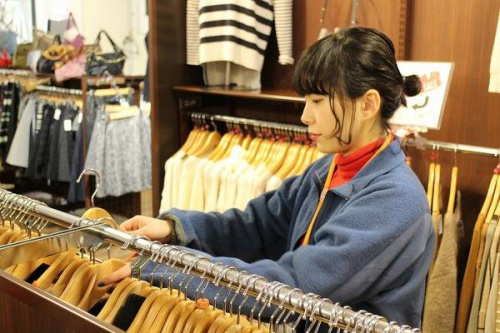 アルバイトの古着