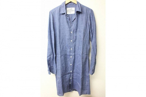 オープンカラーシャツのFrank&Eileen