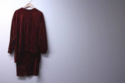 ワンピースのダウンコート