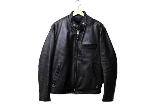 ショットのシングルライダースジャケット