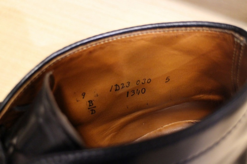 オールデンのコードバン