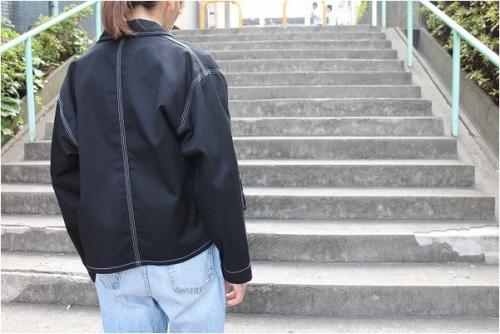 ユニバーサルオーバーオールのSHORT COVERALL