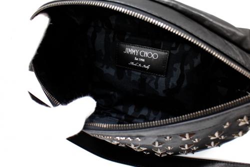 スタッズウエストバッグのメンズ