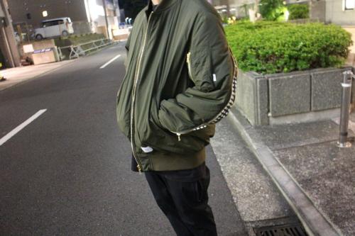 ダブルタップスのMA-1