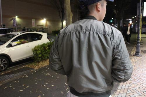 MA-1ジャケットのコラボ