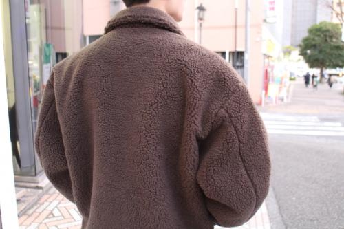 クラネ オムのボアコーチジャケット