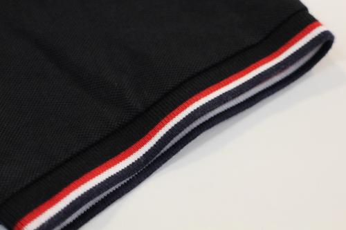 鹿の子ポロシャツのメンズ