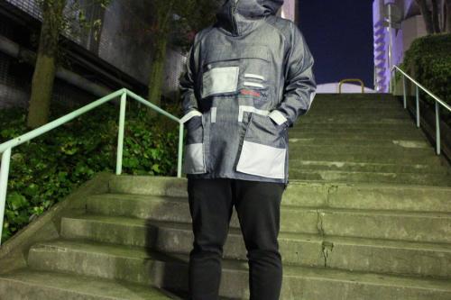 テントヒルデニムアノラックのメンズ