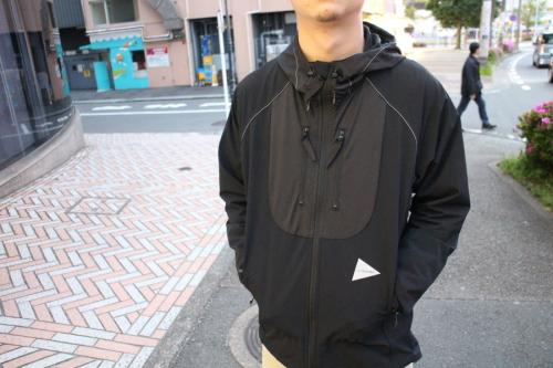 トレックフードジャケットのメンズ