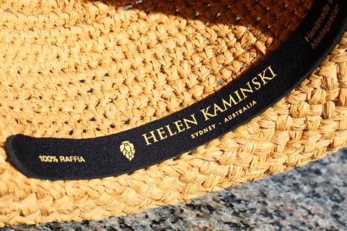 ヘレンカミンスキーのラフィアハット