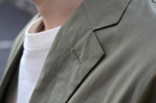 ハイカウントフィンクスシャンブレージャケットのA6SJ01HC-JKT