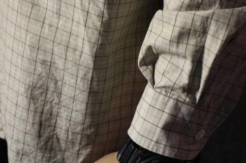 オーラリーのWASHED FINX TWILL BIG SHIRTS