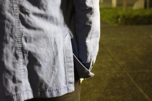 コットンリネンダブルブレストジャケットのジャケット