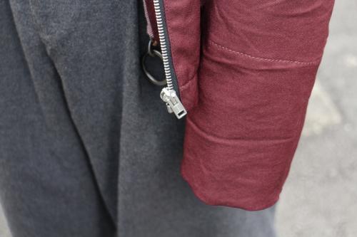 マルニのジップアップジャケット