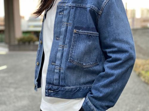 イエナのリメイクタッチデニムブルゾン