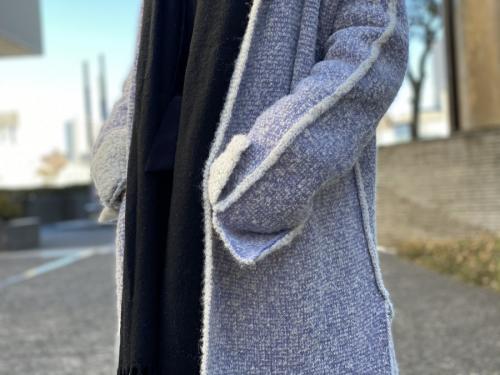 マメ クロゴウチのガウンコート