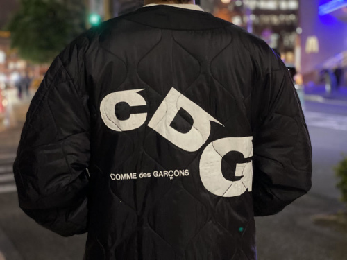 ドメスティックブランドのCOMMEdesGARCONS×ALPHA INDUSTRIES