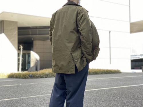 バブアーのビデイルスリムフィットシェイプメモリー