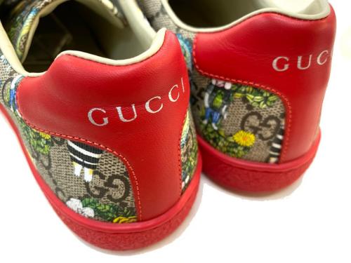 グッチのローカットベルクロスニーカー