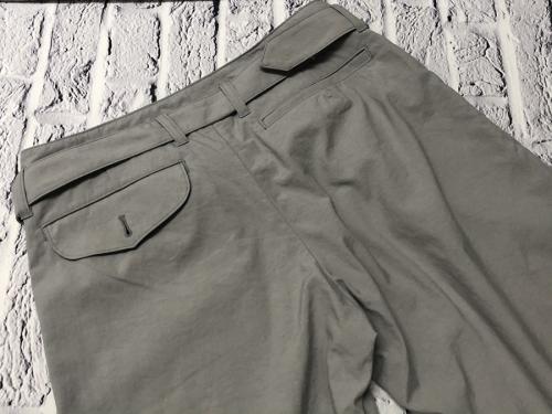 クオンのナイロンオックスワイドパンツ