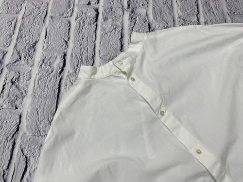 スタンドカラーランタンスリーブブラウスの買取強化