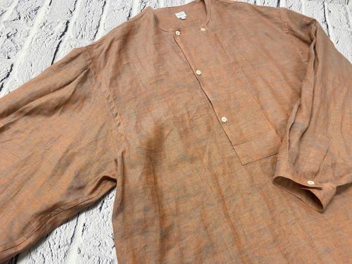 イートウツのDB COLLARLESS SHIRTS