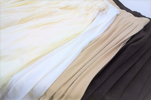 元住吉のプリーツスカート