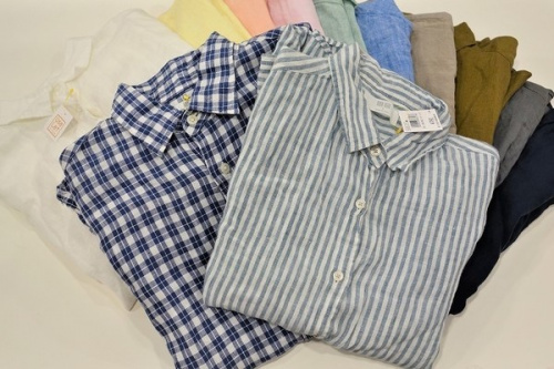 元住吉のリネンシャツ