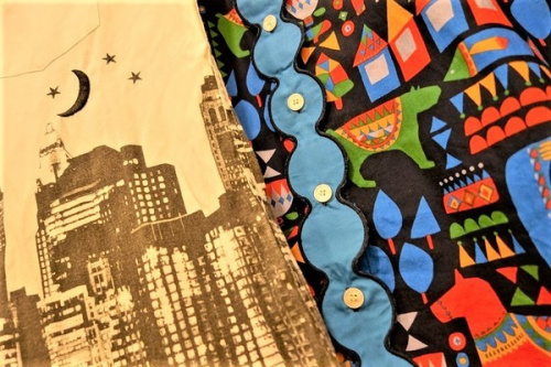 メンズの柄シャツ